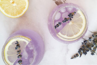 Lemon lavender drink